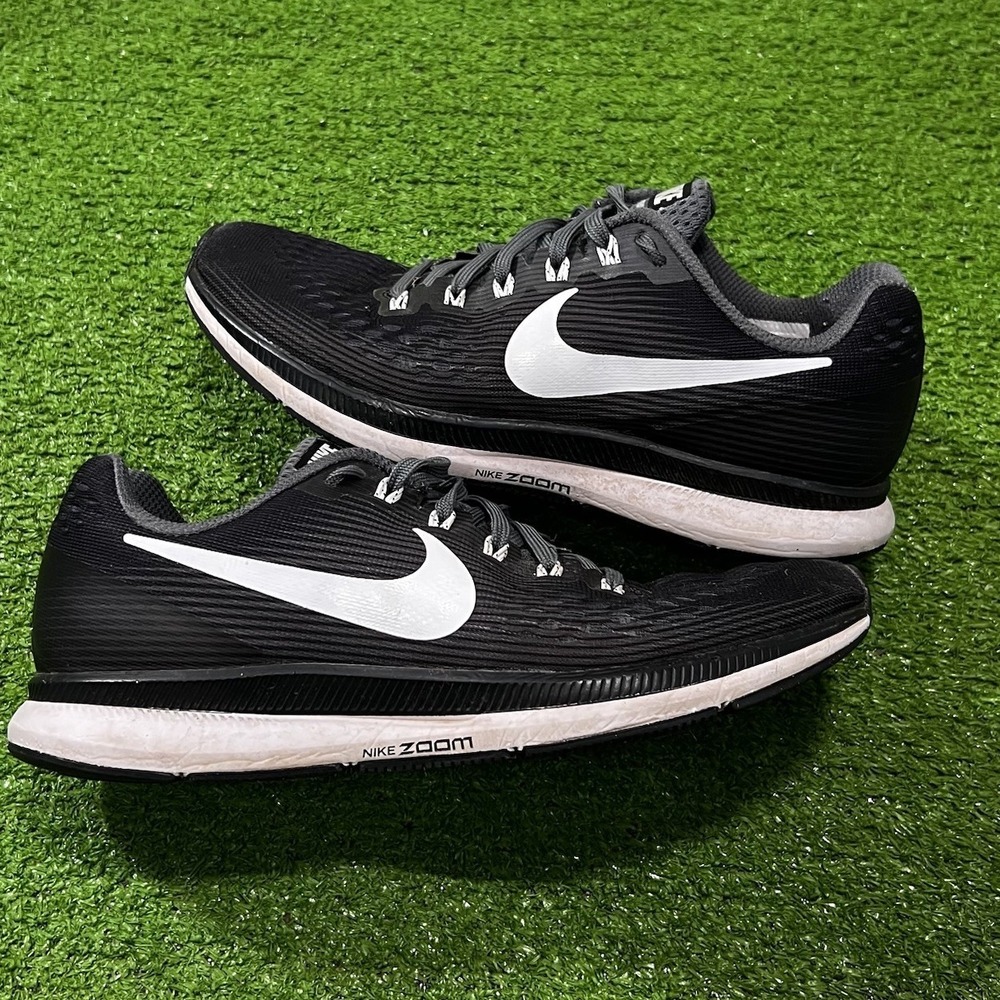 Nike Women Air Zoom Pegasus 34 US 7.5 Running Shoe Black Anthracite‎ Great Tread